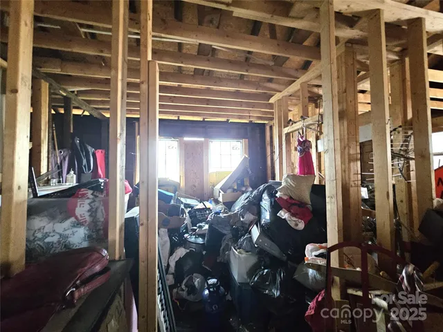 a room with gym equipment