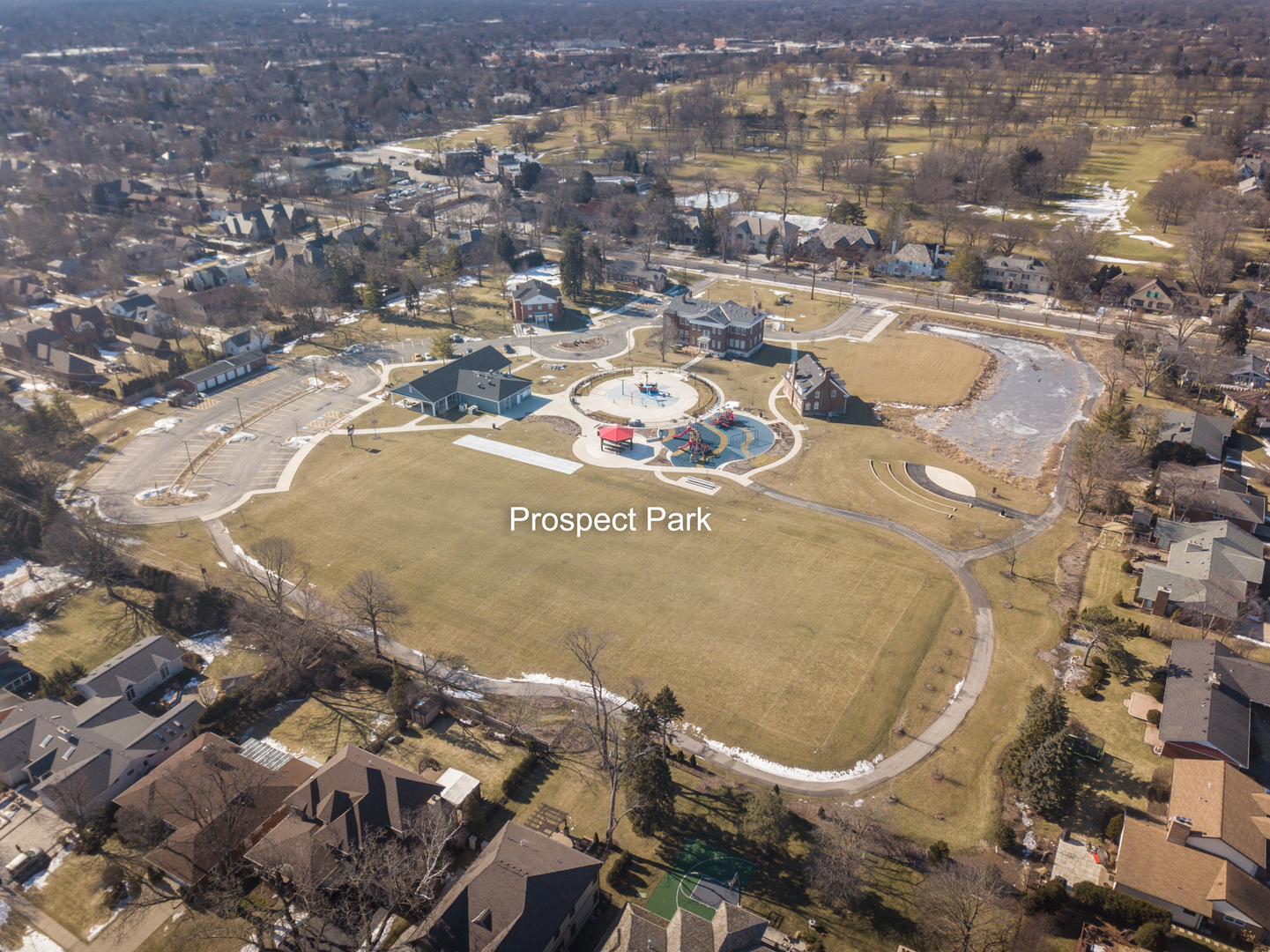 812 North Merrill Street Park Ridge, IL 60068 - Photo 10 of 30 an aerial view of residential houses with outdoor space