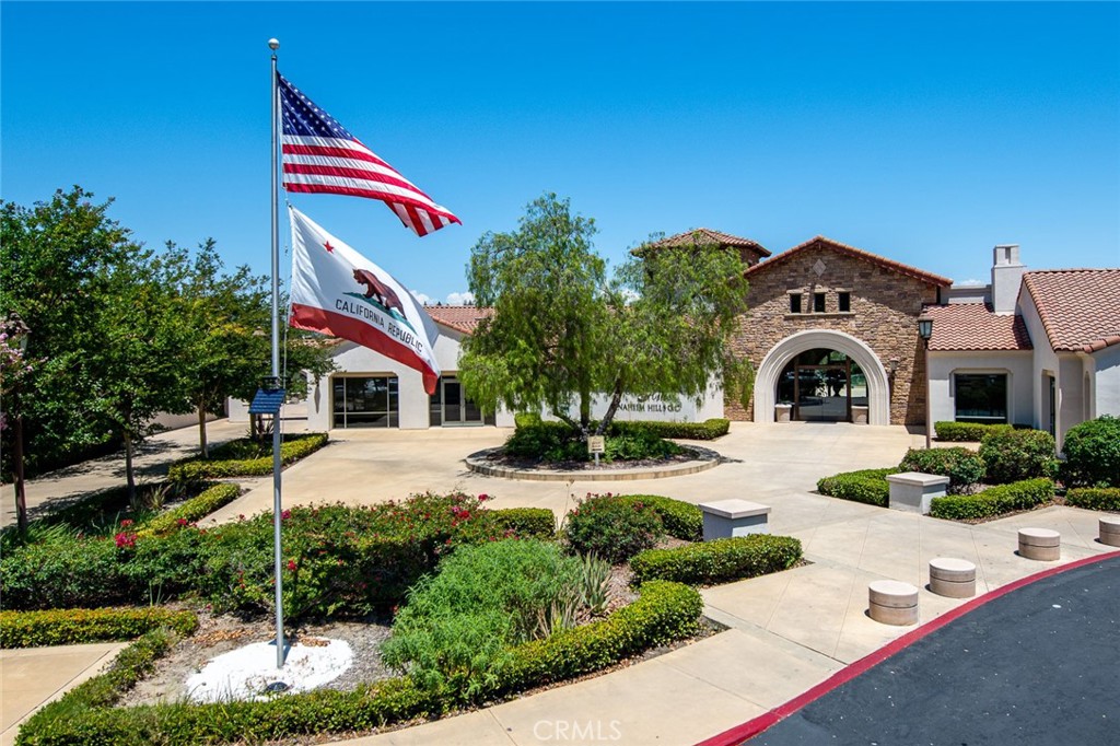 430 South Ranch View Circle, Unit 10 Anaheim Hills, CA 92807 - Photo 7 of 9 A closer look at the Anaheim Hills Golf Course Clubhouse with banquet facilities.