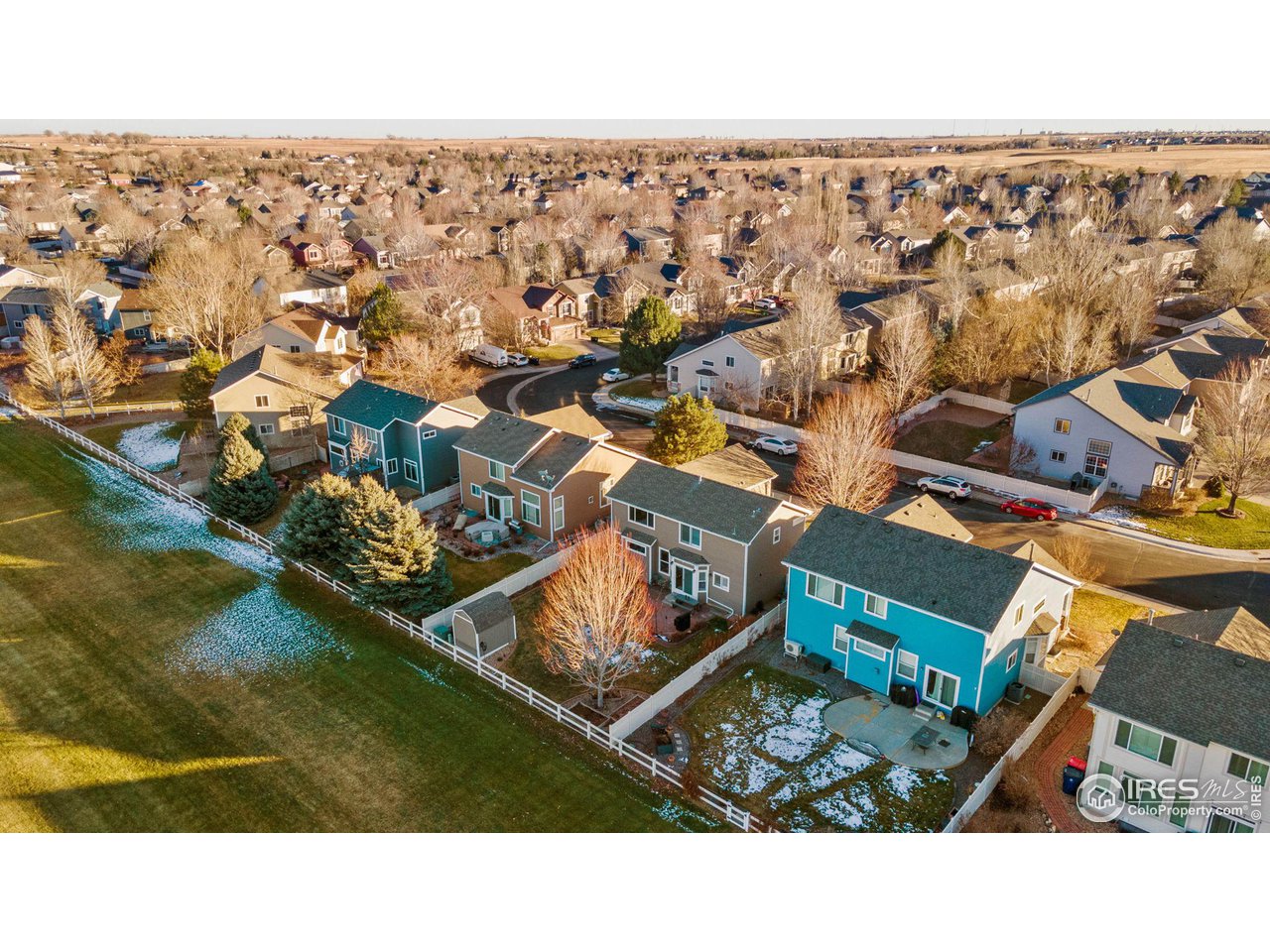 6607 Echo Circle Firestone, CO 80504 - Photo 38 of 40 an aerial view of multiple house