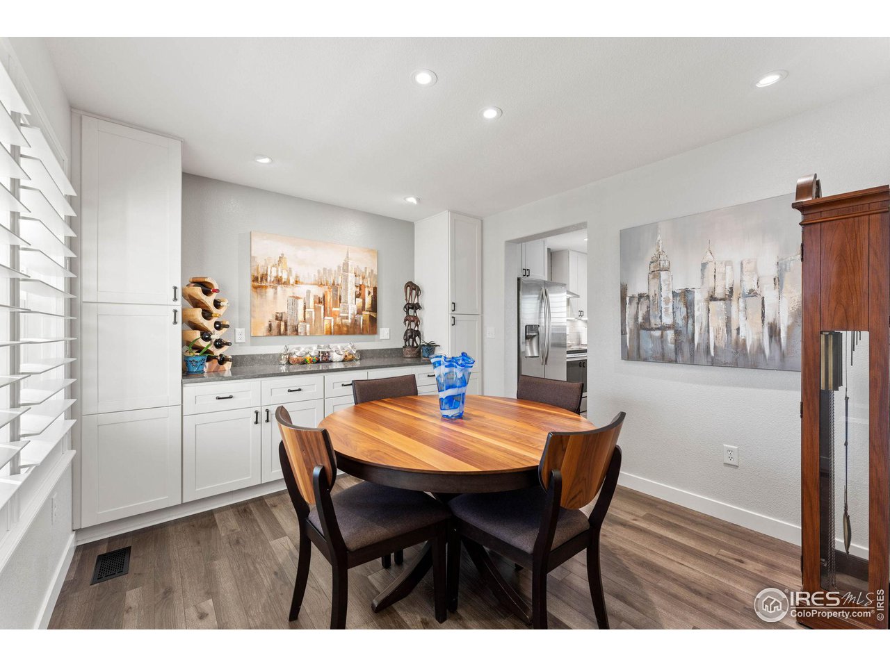 6607 Echo Circle Firestone, CO 80504 - Photo 10 of 40 a dining room with furniture and window