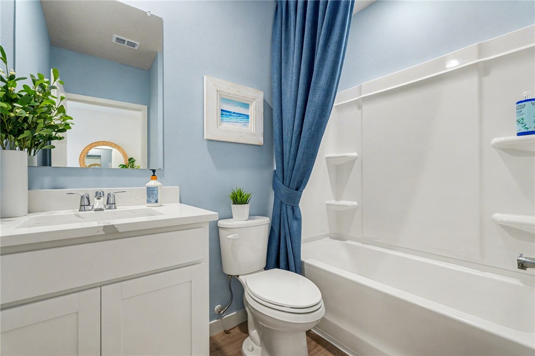 793 George Street Sebastian, FL 32958 - Photo 14 of 22 a bathroom with a sink toilet and shower
