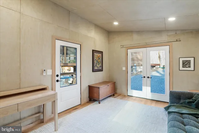 a view of a roof deck