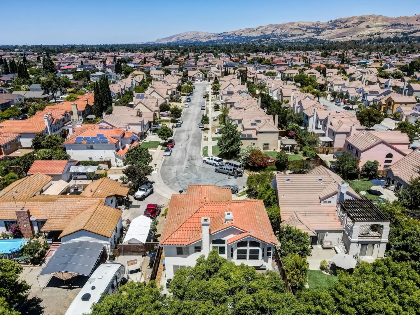 2699 Ramsdell Place San Jose, CA 95148 - Photo 37 of 40 an aerial view of multiple houses with yard
