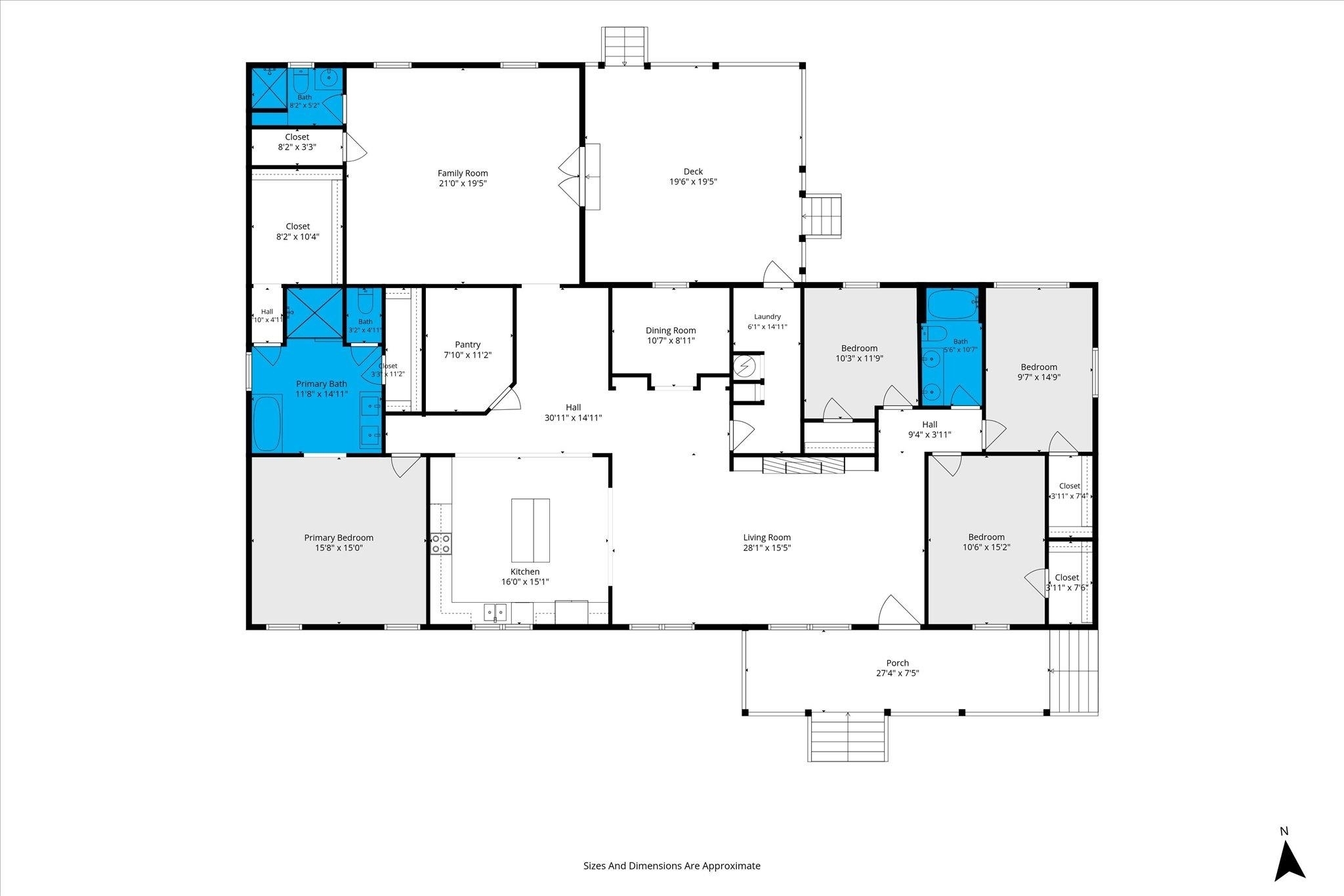 9230 McLeod Road Mobile, AL 36695 - Photo 20 of 20 Floor plan