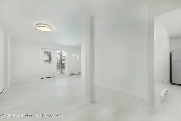 view of empty room with wooden floor