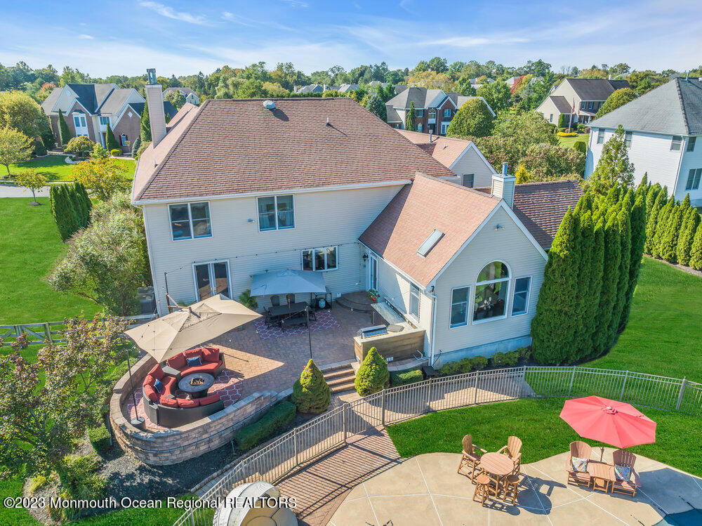24 Gallant Fox Road Tinton Falls, NJ 07724 - Photo 79 of 94 Back Patio aerial view