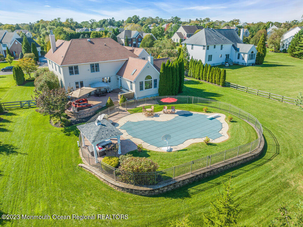 24 Gallant Fox Road Tinton Falls, NJ 07724 - Photo 9 of 94 Back aerial view