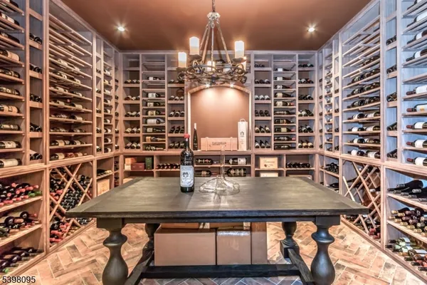 a close view of dining table