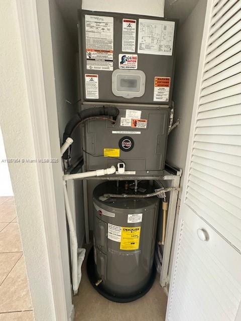 20810 Southwest 87th Avenue, Unit 308 Cutler Bay, FL 33189 - Photo 22 of 24 a utility room with dryer and washer