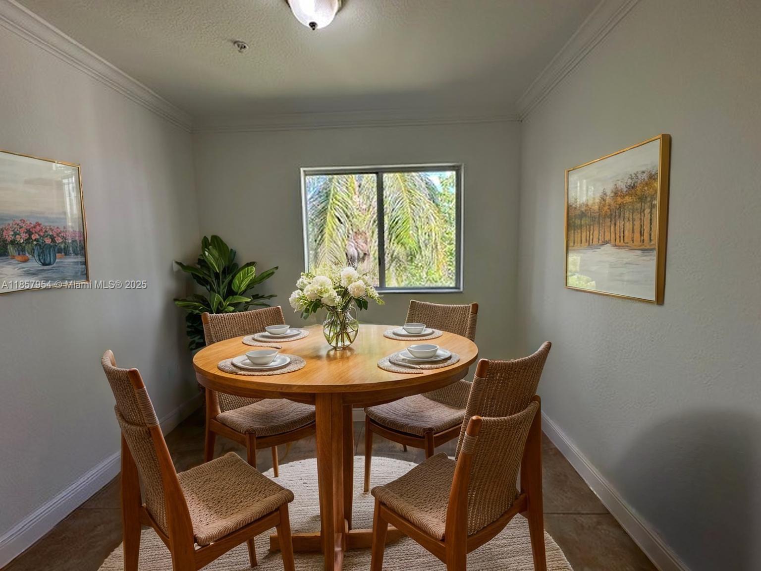20810 Southwest 87th Avenue, Unit 308 Cutler Bay, FL 33189 - Photo 4 of 24 a dining room with furniture and window