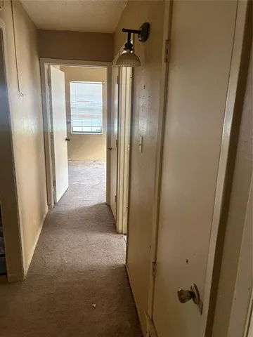 a view of closet area