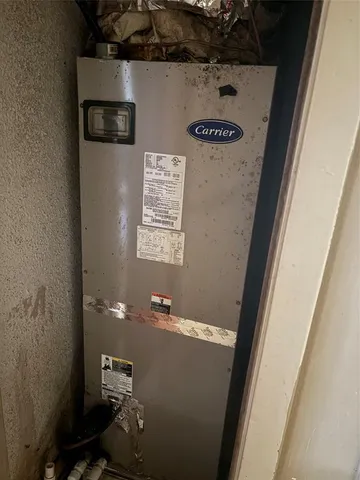 a view of water heater room
