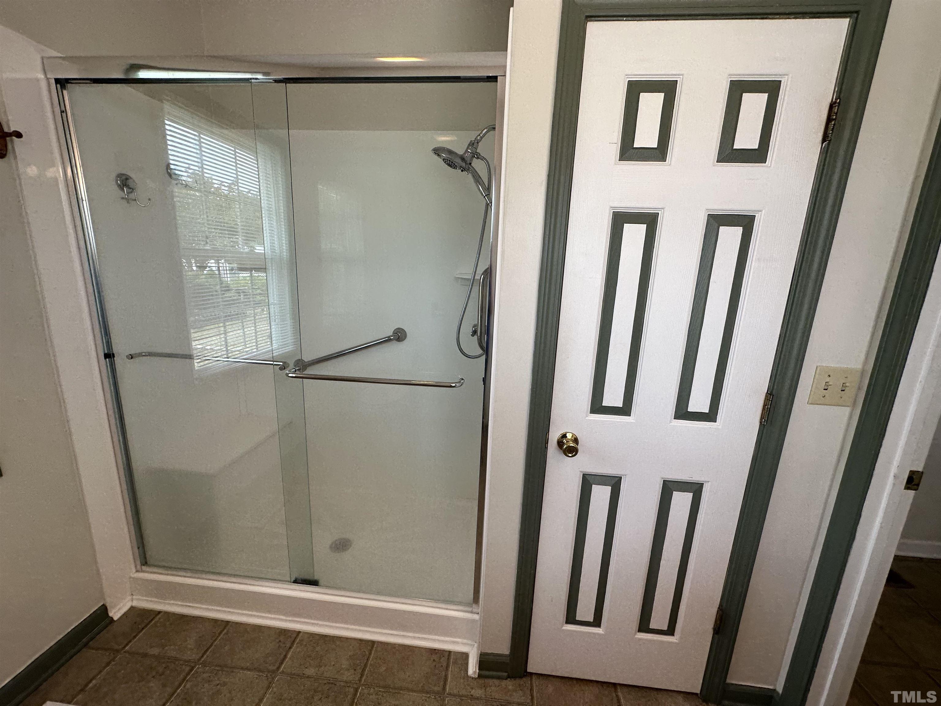 225 Iris Bryant Road Erwin, NC 28339 - Photo 8 of 18 Walk-in shower with spacious linen closet