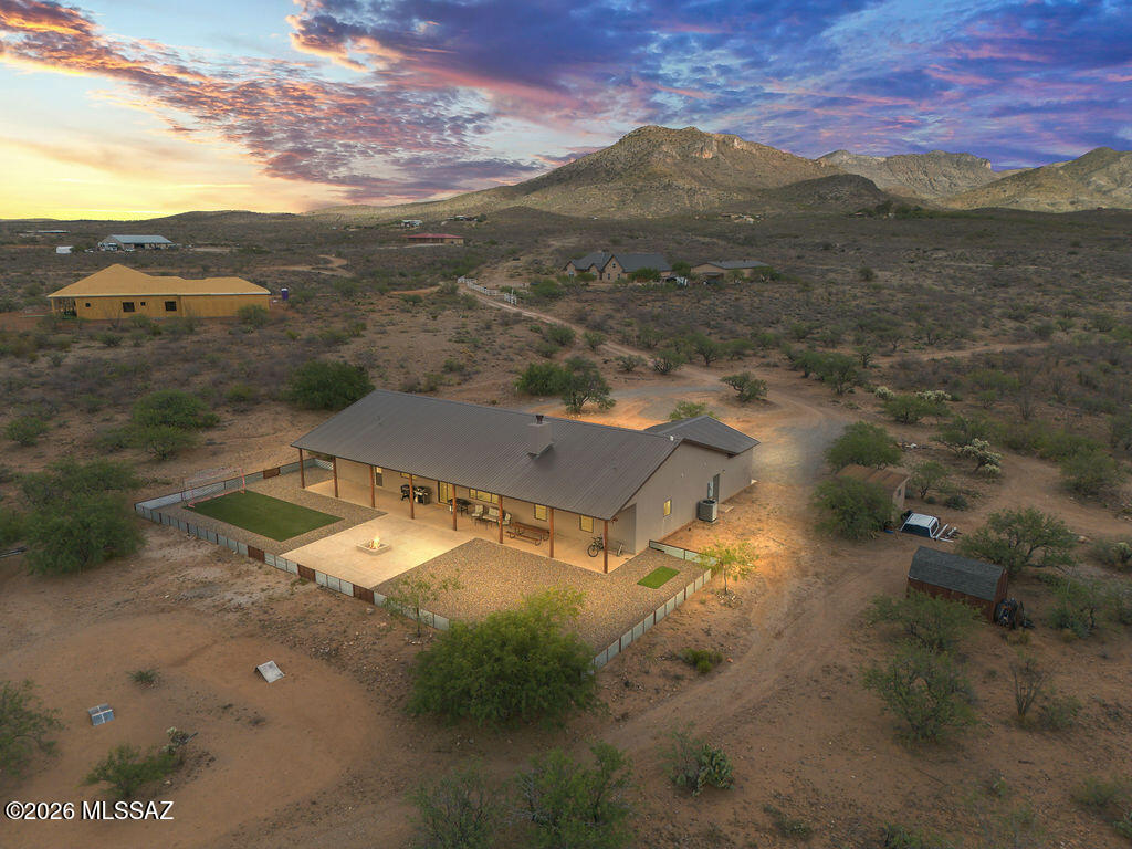 16276 East Empire View Road Vail, AZ 85641 - Photo 45 of 51 an aerial view of residential houses with outdoor space