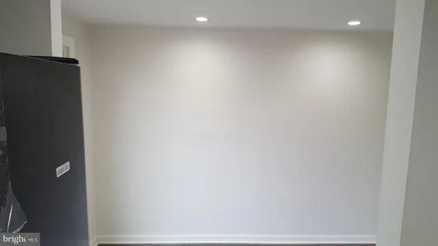 a view of hallway with closet