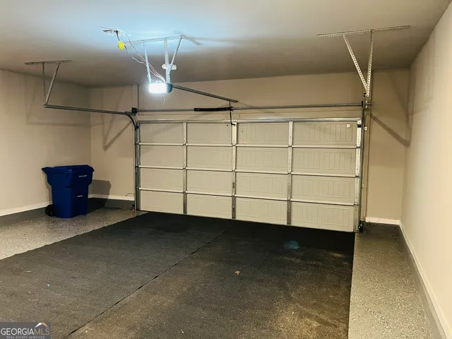 a view of a room with a utility room