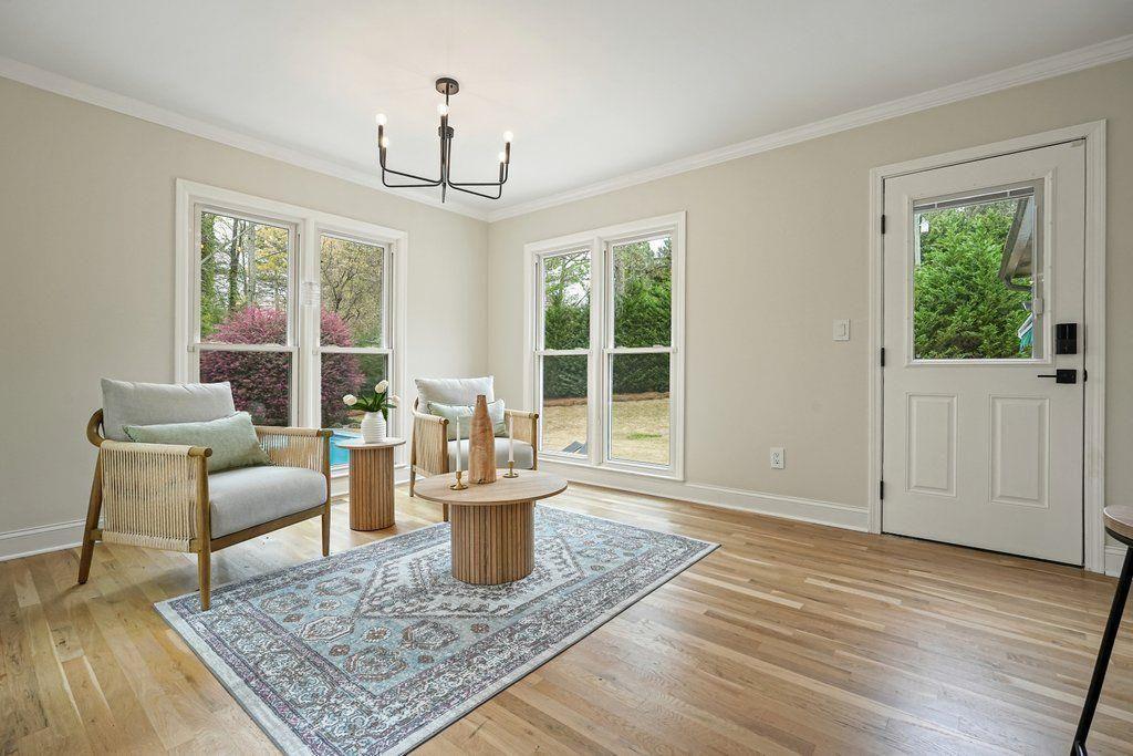 4110 Providence Square Alpharetta, GA 30009 - Photo 14 of 73 a living room with furniture and a rug