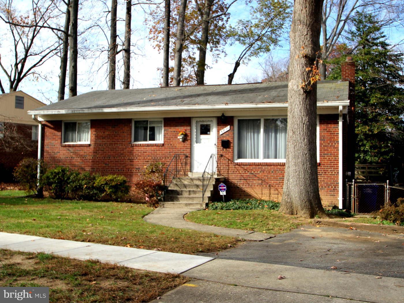 3811 Kayson Street Silver Spring, MD 20906 - Photo 1 of 30 a front view of a house with yard