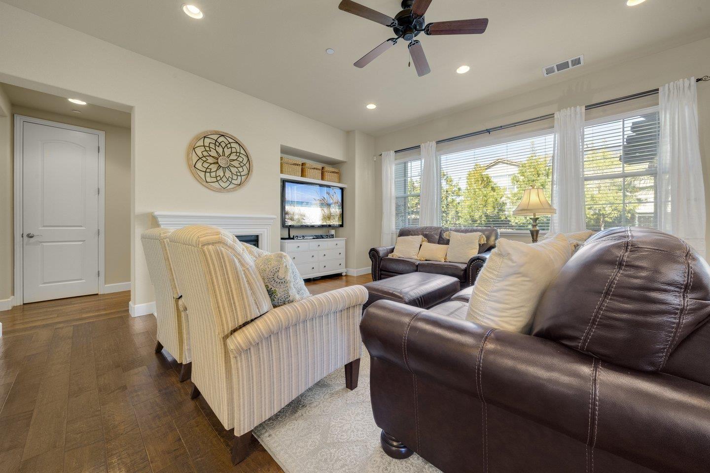 3943 Vía Cristobal Campbell, CA 95008 - Photo 24 of 59 a living room with furniture and a large window