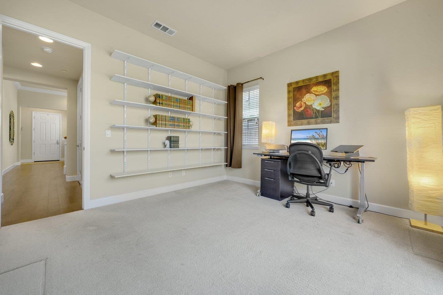 3943 Vía Cristobal Campbell, CA 95008 - Photo 27 of 59 a view of a workspace with furniture and a cabinet