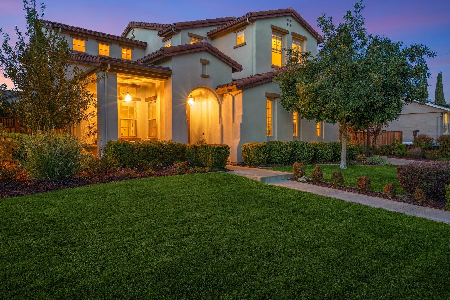 3943 Vía Cristobal Campbell, CA 95008 - Photo 6 of 59 a front view of a house with garden