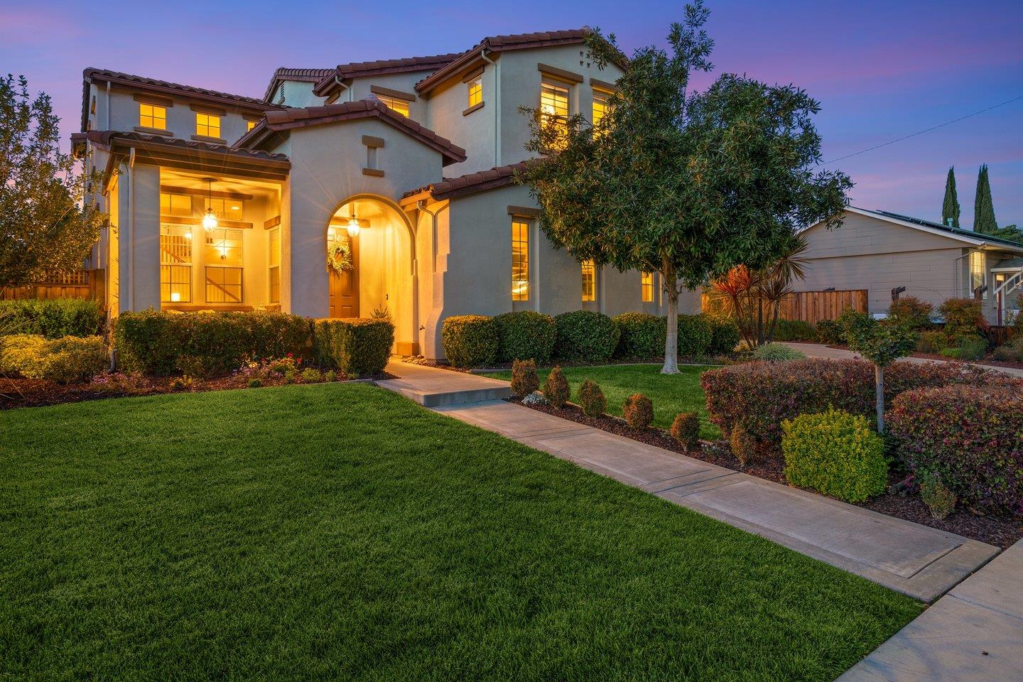 3943 Vía Cristobal Campbell, CA 95008 - Photo 7 of 59 a front view of a house with garden
