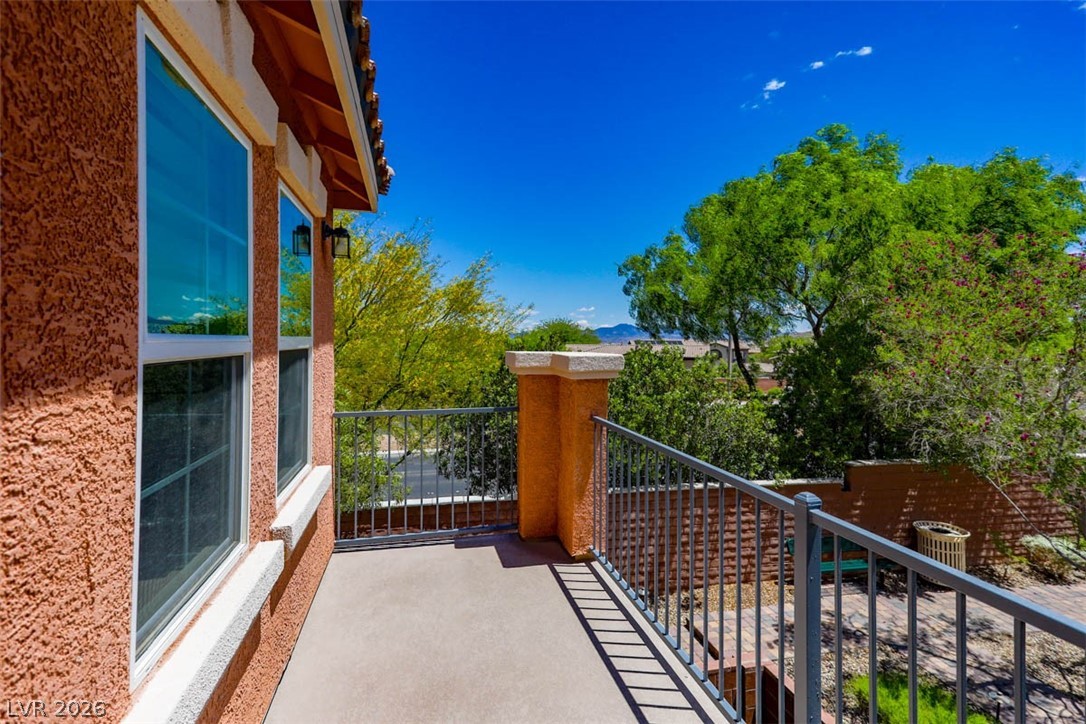 9940 Sable Point Street Las Vegas, NV 89178 - Photo 18 of 40 View of balcony