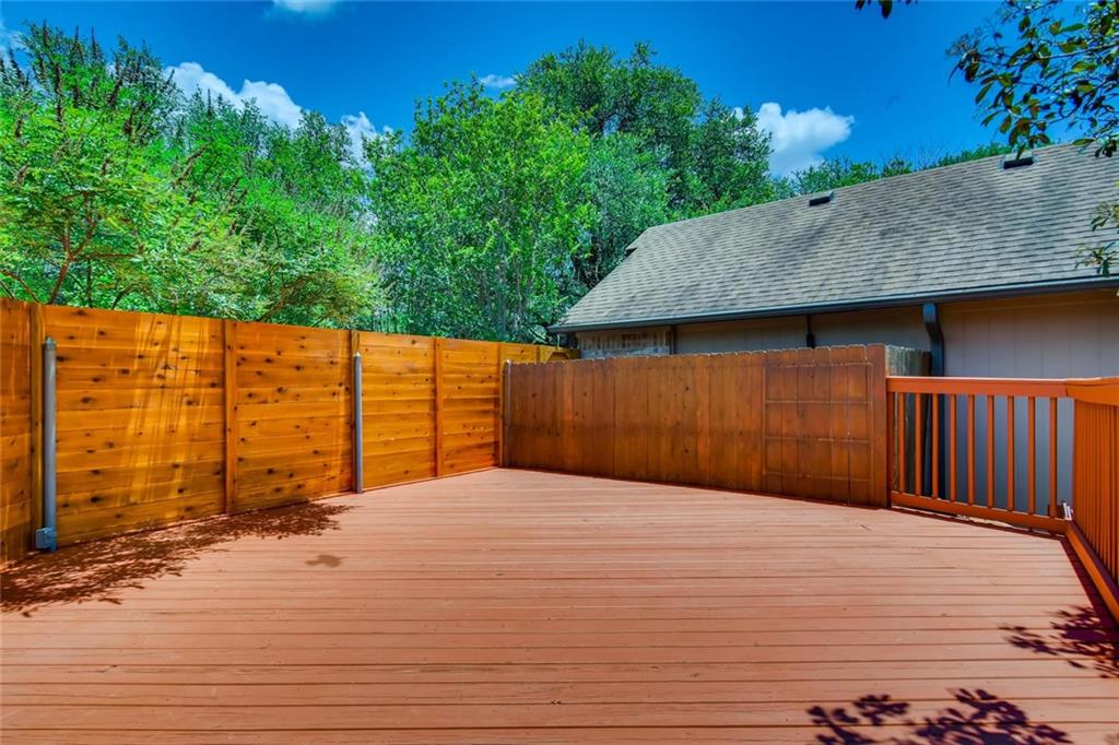 1600 Whitney Way Austin, TX 78741 - Photo 25 of 26 View of wooden deck