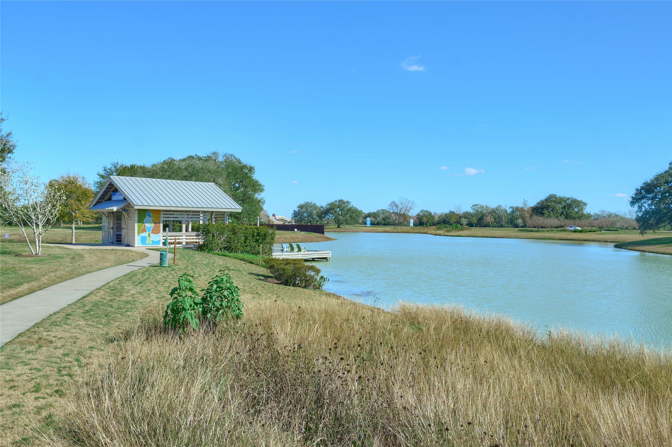 4523 Stone Ridge Lane Manvel, TX 77578 - Photo 40 of 44 Fishing lake