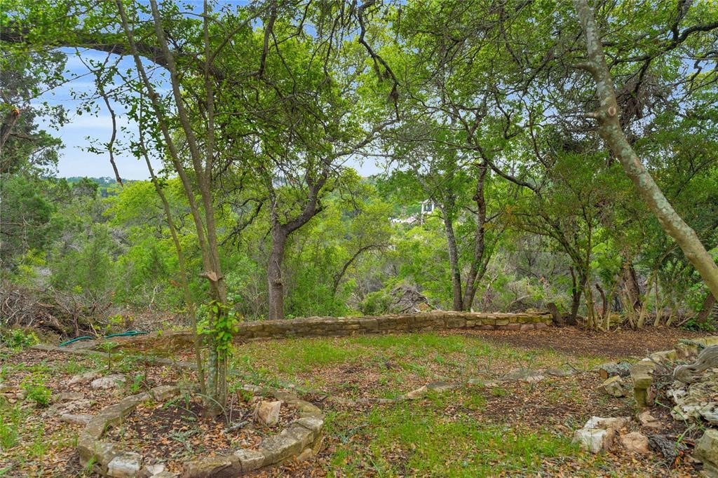 502 Grace Lane Austin, TX 78746 - Photo 28 of 37 a view of backyard with green space