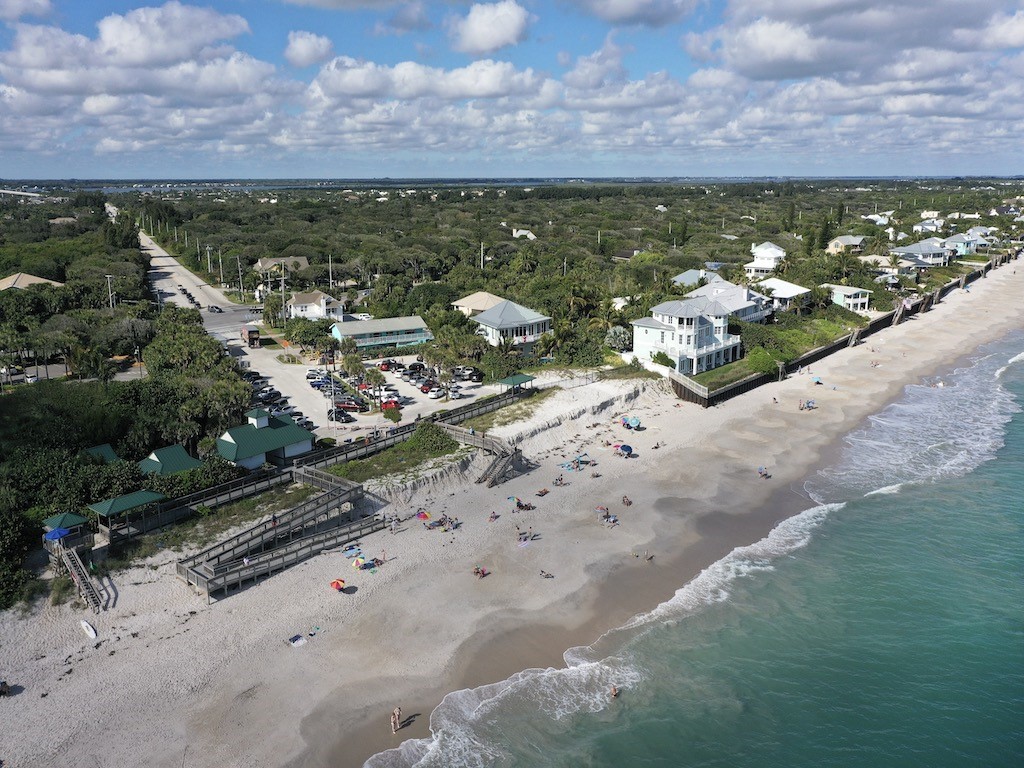1840 Wabasso Beach Road Vero Beach, FL 32963 - Photo 2 of 22 a view of a city with an ocean view