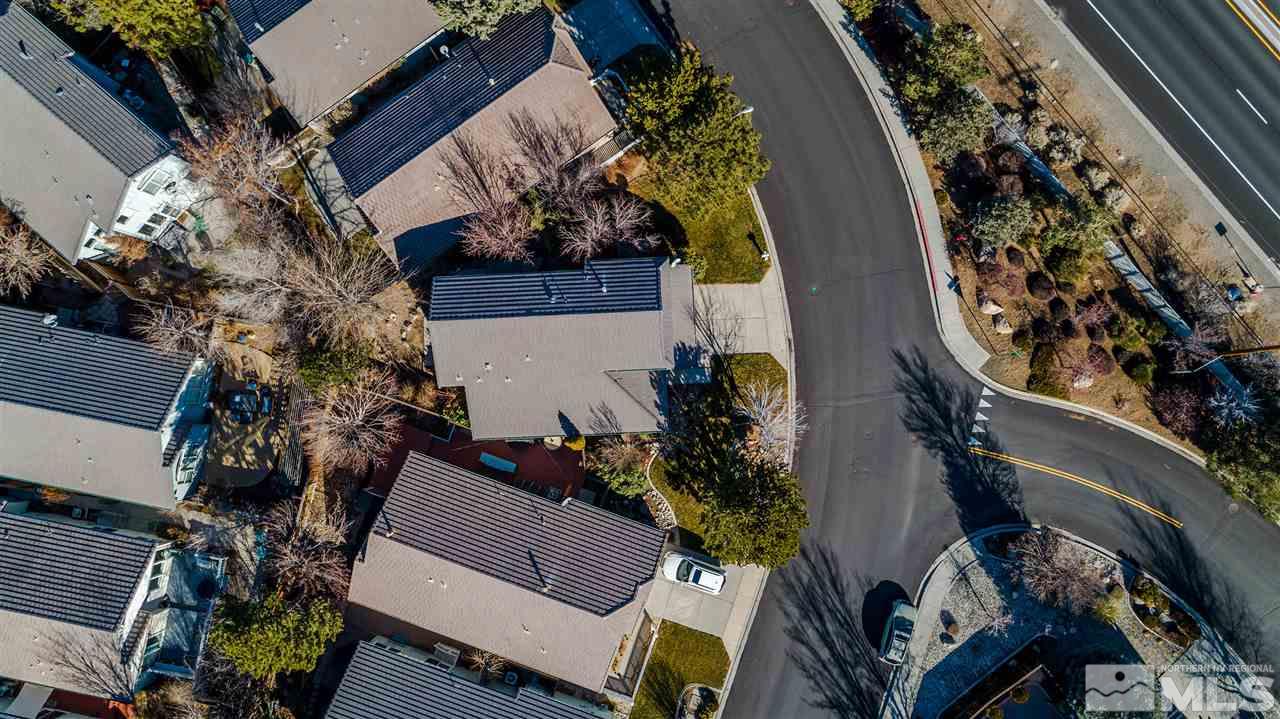 805 Caughlin Crossing Reno, NV 89519 - Photo 23 of 31 an aerial view of a house with garden space and street view