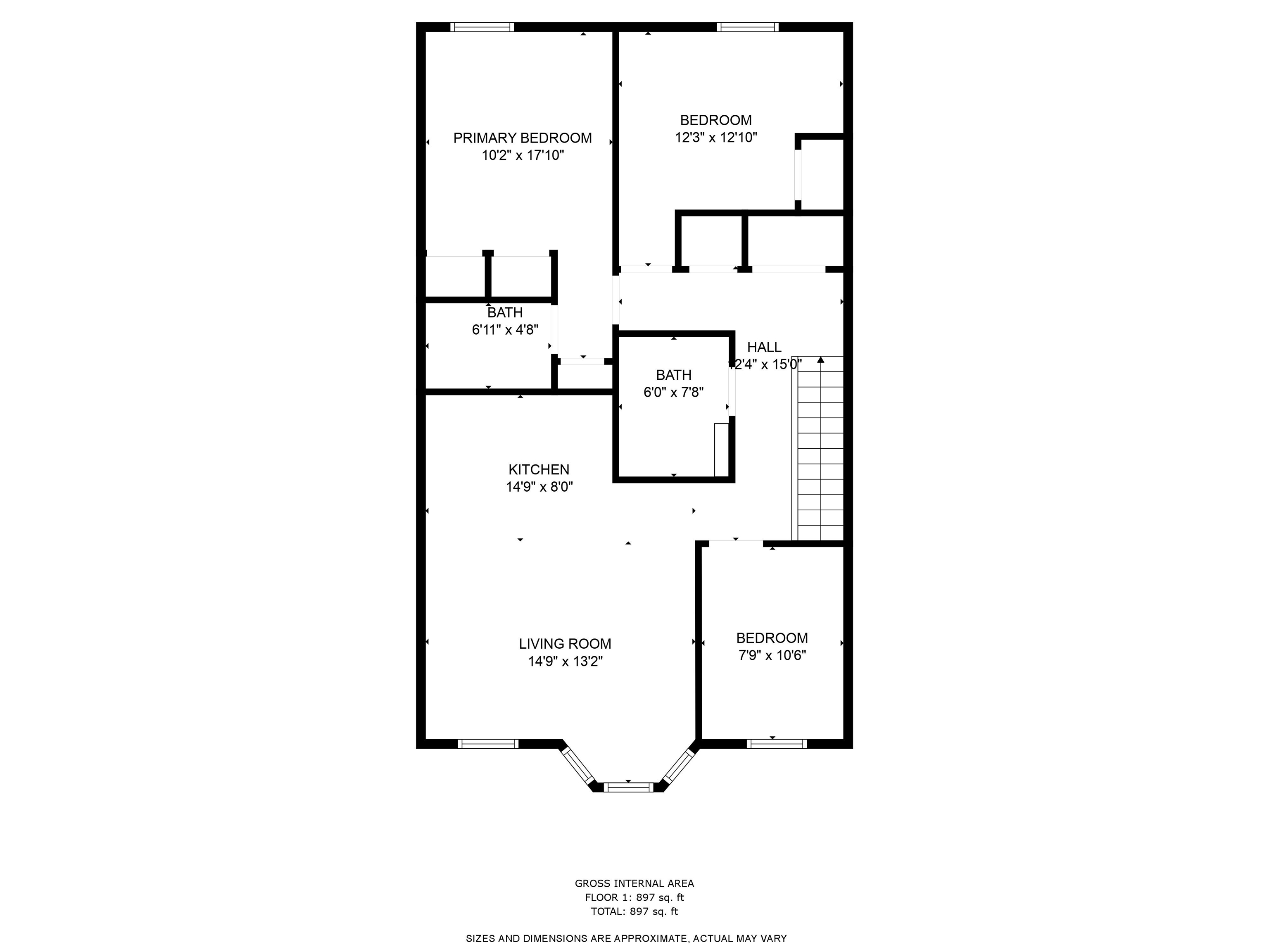 34 Van Reypen Street, Unit 2 Jersey City, NJ 07306 - Photo 25 of 25 a picture of a floor plan