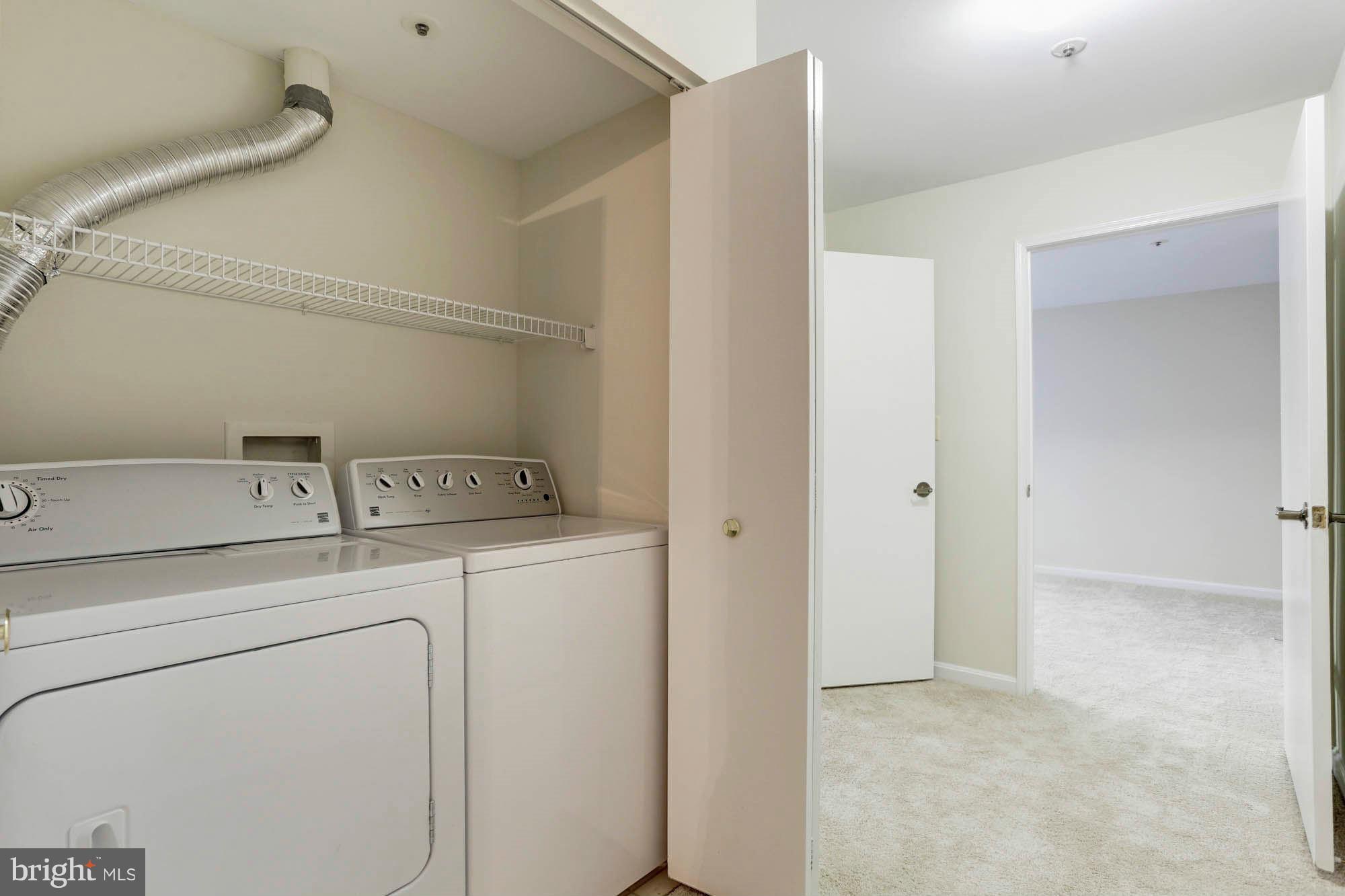 4906 Columbia Road, Unit 1 Columbia, MD 21044 - Photo 15 of 21 Washer/Dryer Closet