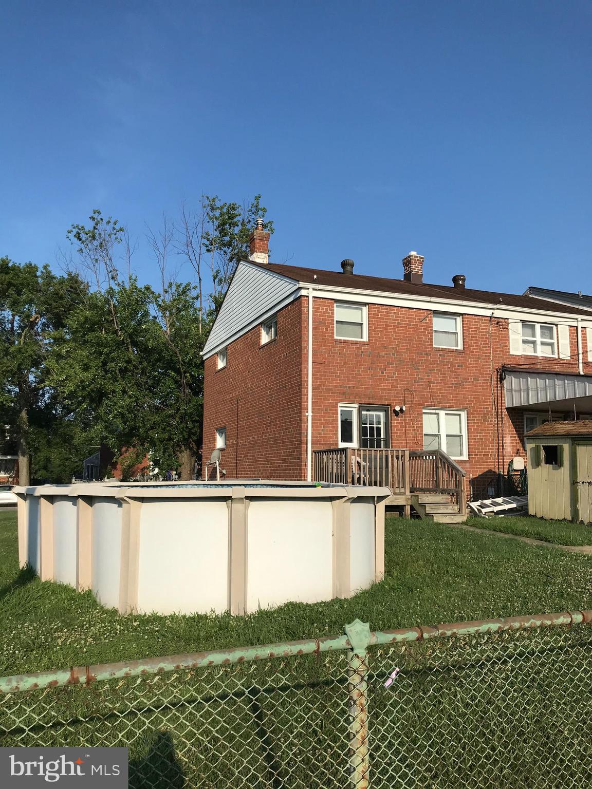 7712 Charlesmont Road Dundalk, MD 21222 - Photo 33 of 35 Exterior Rear