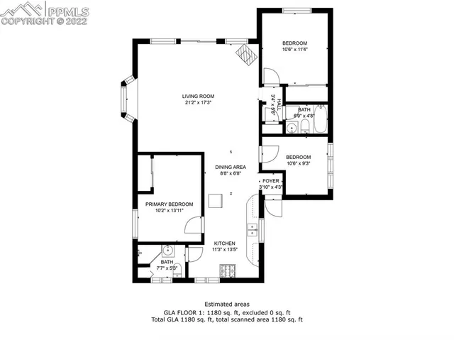 a view of a city with mountains