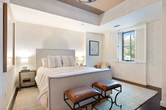 a view of a walk in closet