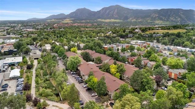 an aerial view of residential house with outdoor space