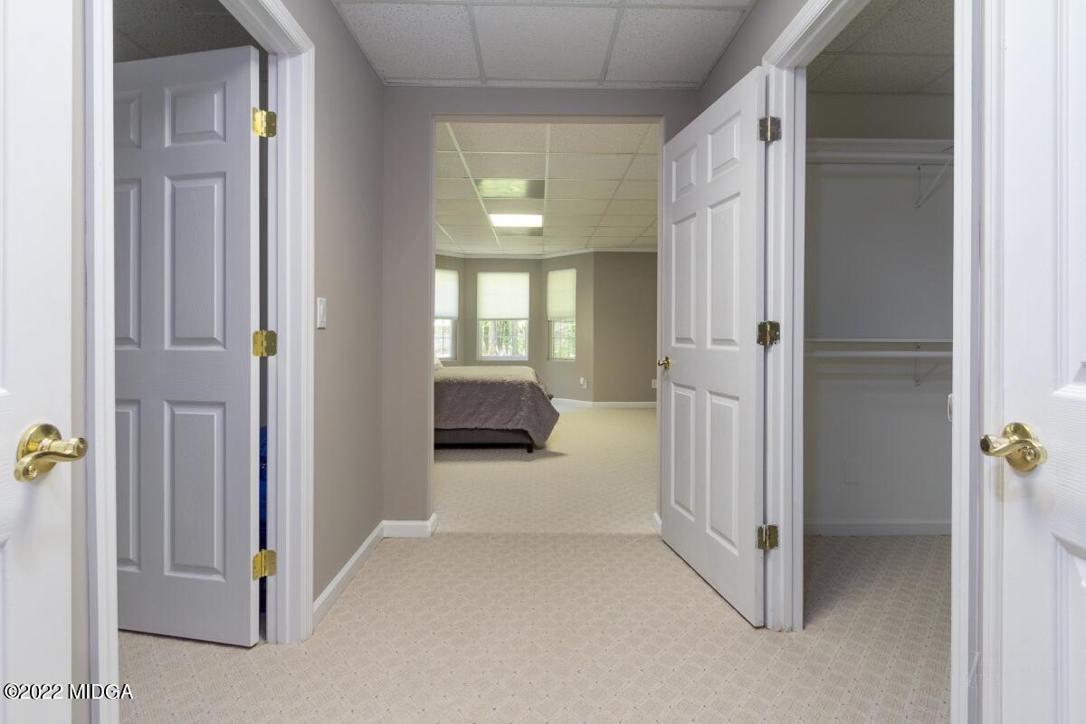 331 Country Creek Road Macon, GA 31220 - Photo 25 of 36 a view of a hallway with entryway and closet area