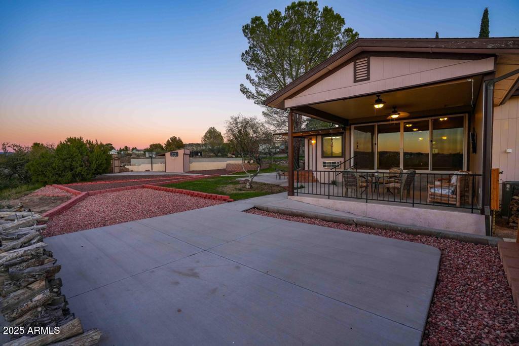 4330 East Navajo Lane Rimrock, AZ 86335 - Photo 58 of 59 a view of a house with a yard
