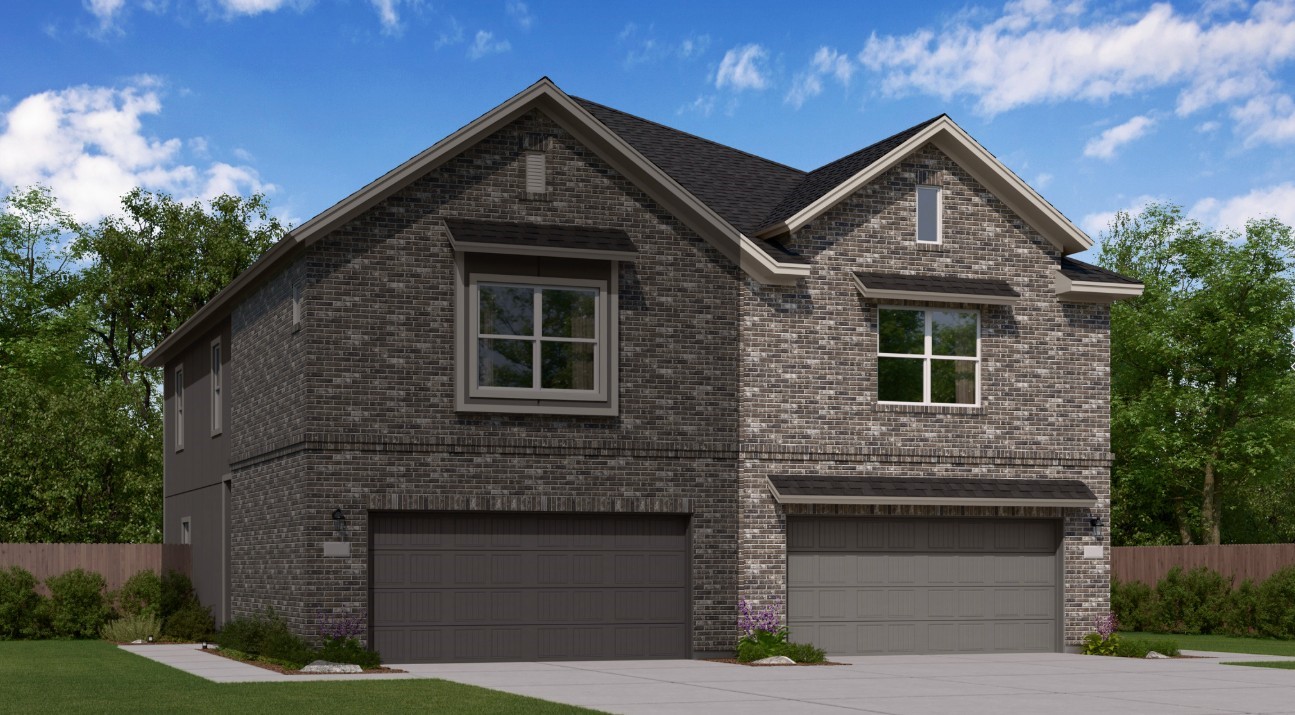 2222 Salinas Drive Rosharon, TX 77583 - Photo 2 of 4 a front view of a house with a garden and trees