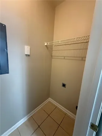 a bathroom with a window