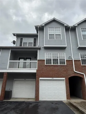 a view of a house with a balcony