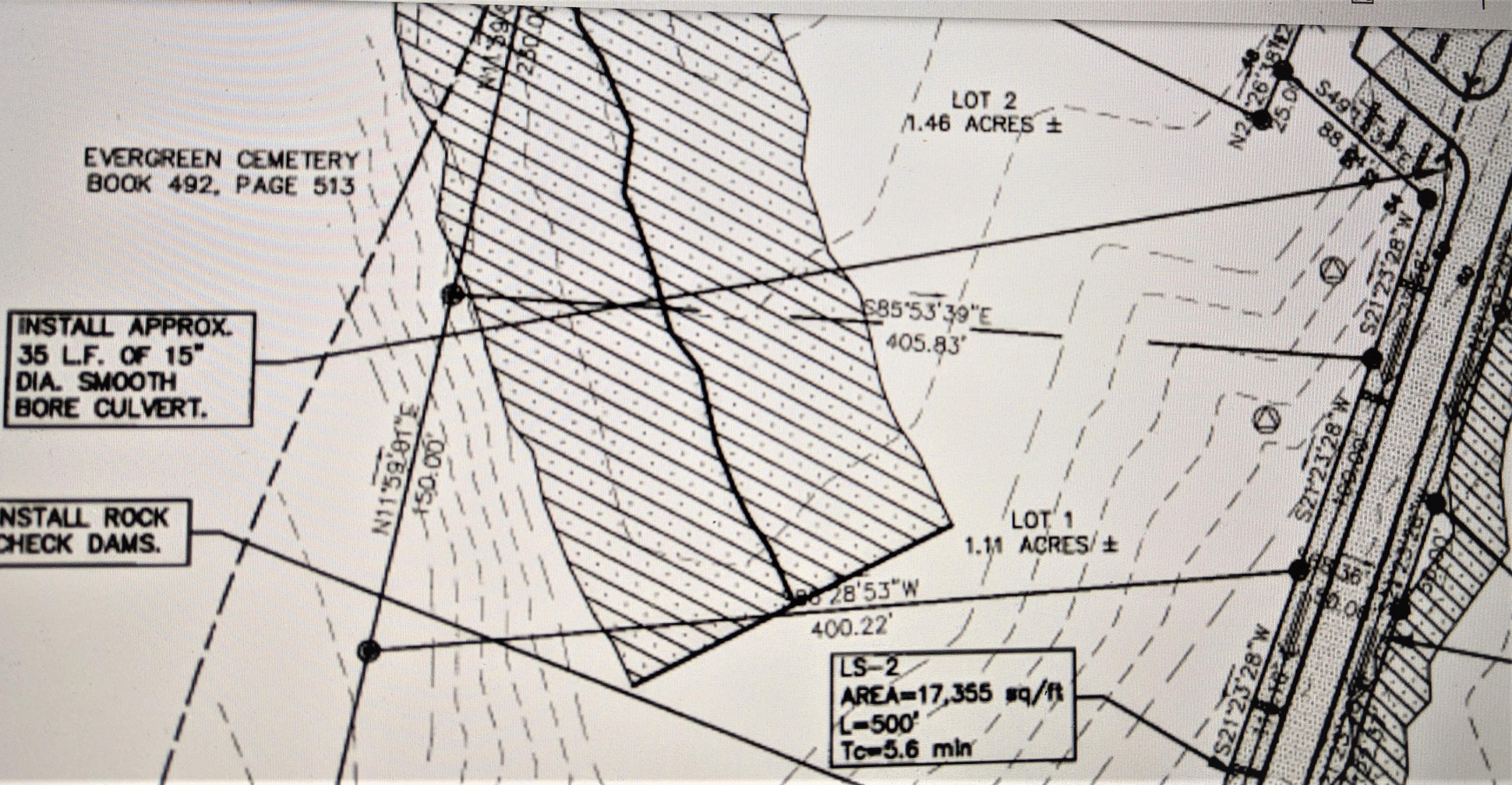0 Shackleton's Way Boothbay, ME 04537 - Photo 8 of 8 00 Shackleton's Way Buffer Plan Lot 1