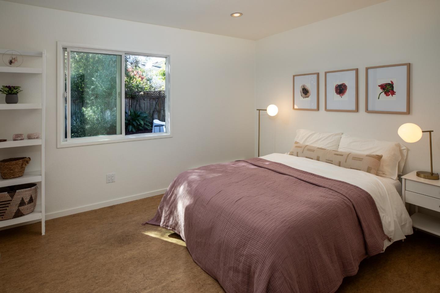 840 Sutter Avenue Palo Alto, CA 94303 - Photo 25 of 26 a bedroom with a bed and a window