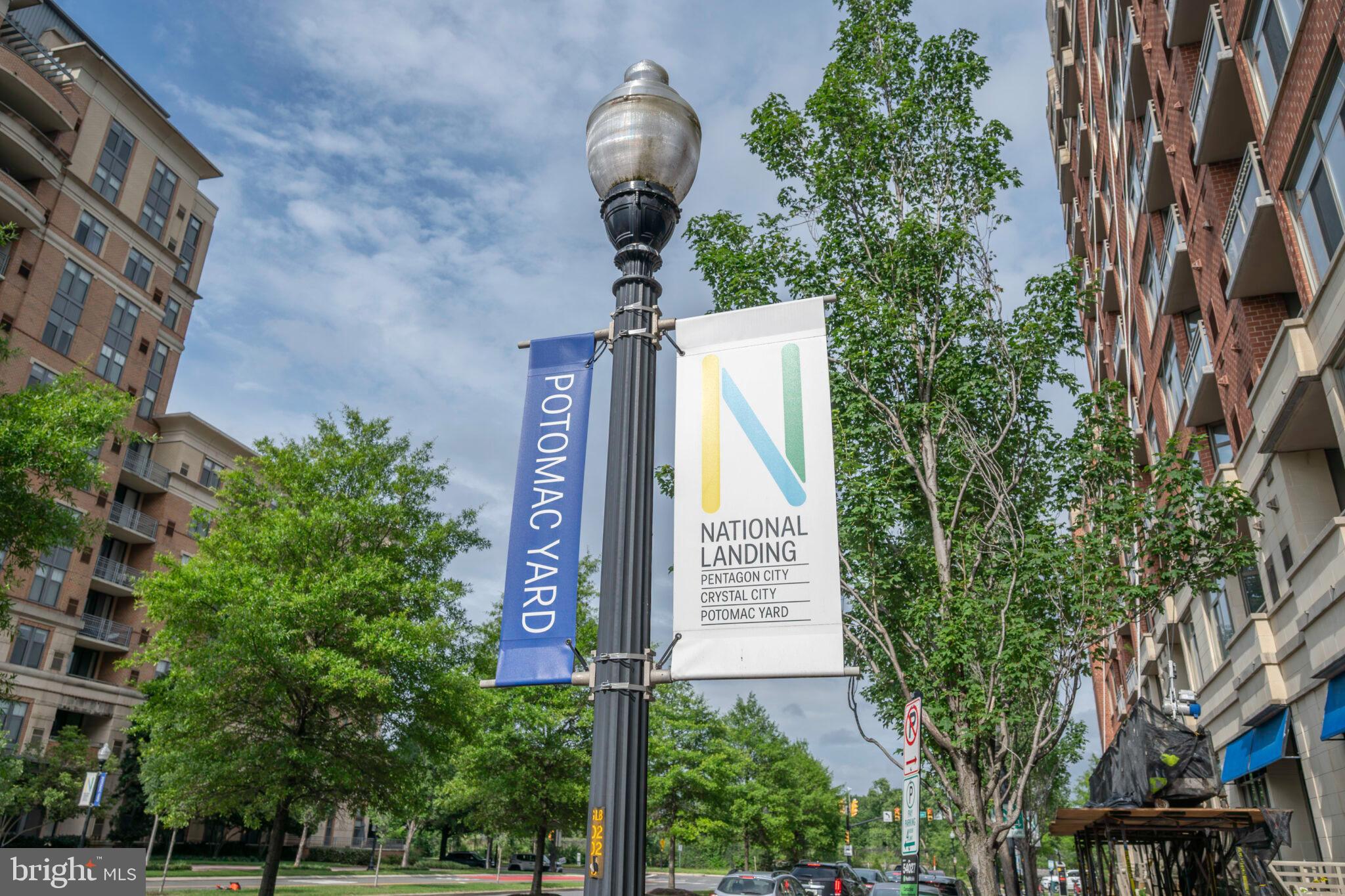 3650 South Glebe Road, Unit 450 Arlington, VA 22202 - Photo 59 of 60 a front view of a building with trees