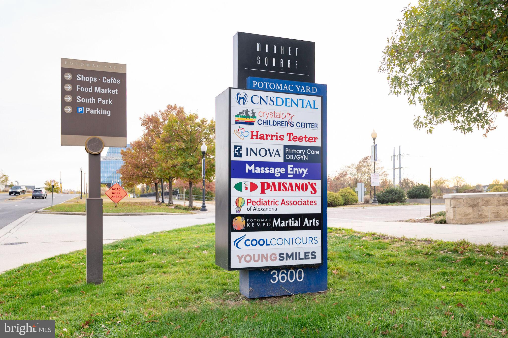 3650 South Glebe Road, Unit 450 Arlington, VA 22202 - Photo 60 of 60 a sign on the side of the road