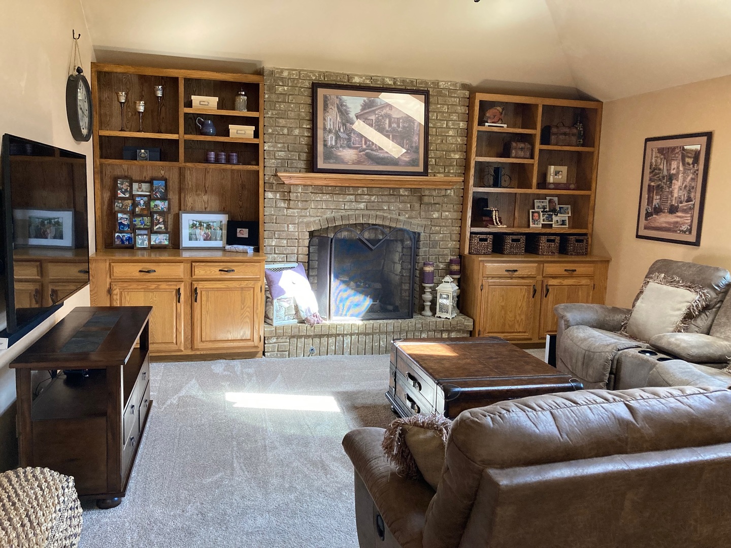 36 Redstart Road Naperville, IL 60565 - Photo 6 of 38 a living room with furniture and a fireplace