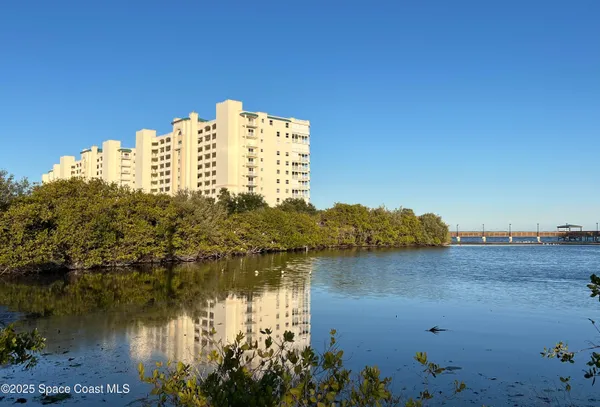 a view of lake and city